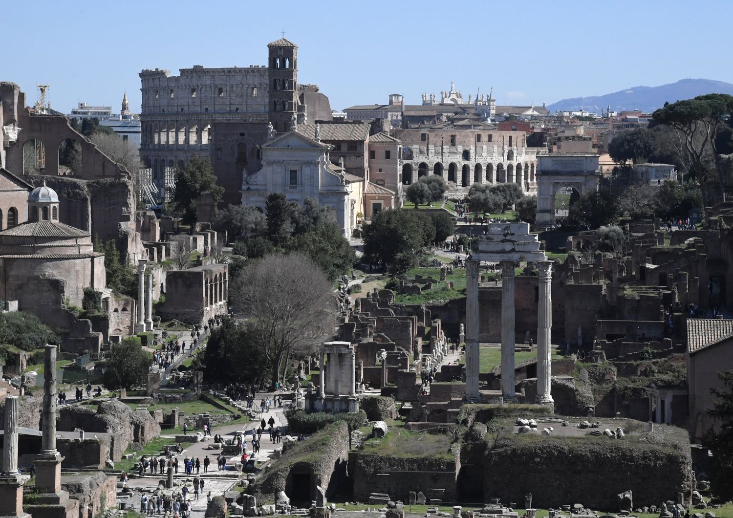 Area del Colosseo (Afp)&nbsp;