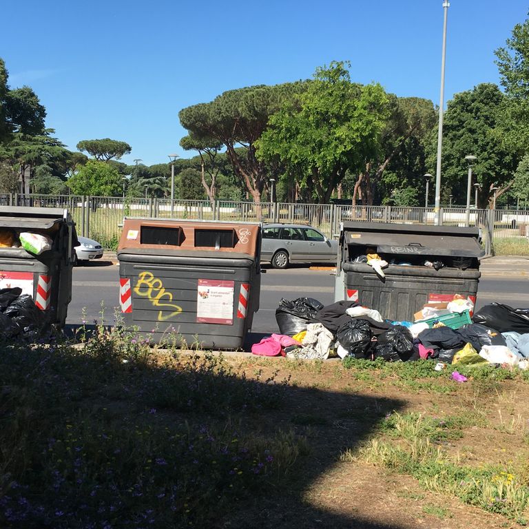Via Ostiense (foto di Cecilia Scaldaferri)