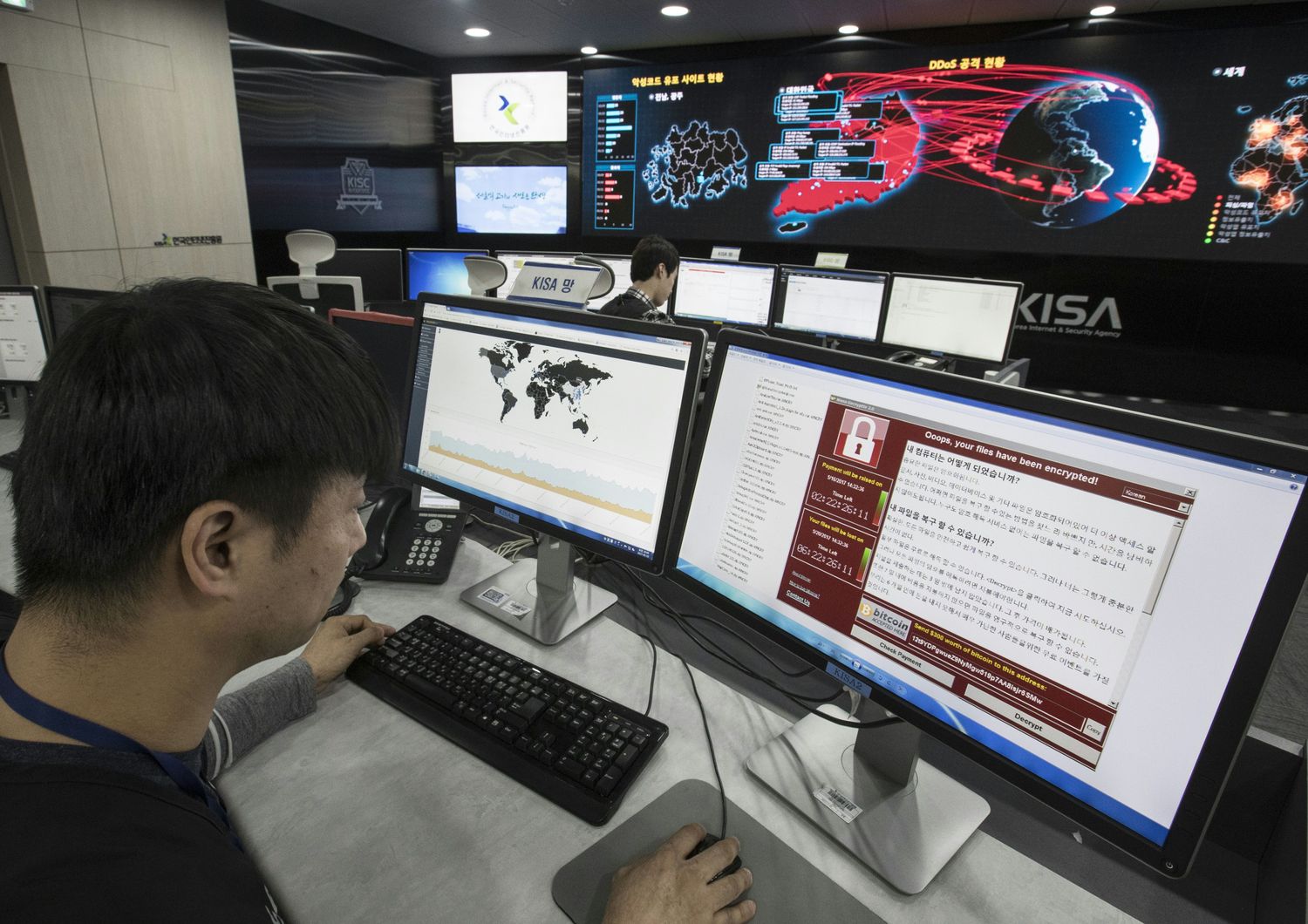 wannacry nord Corea (Afp)&nbsp;