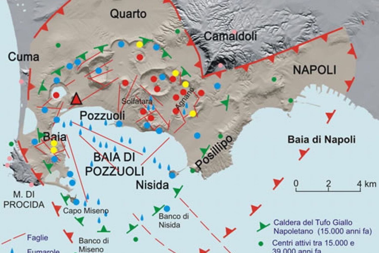 &nbsp;caldera campi flegrei