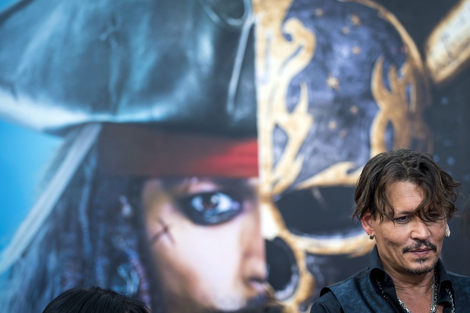 Capitano Sparrow-Johnny Depp, Pirata dei Caraibi (Afp)&nbsp;