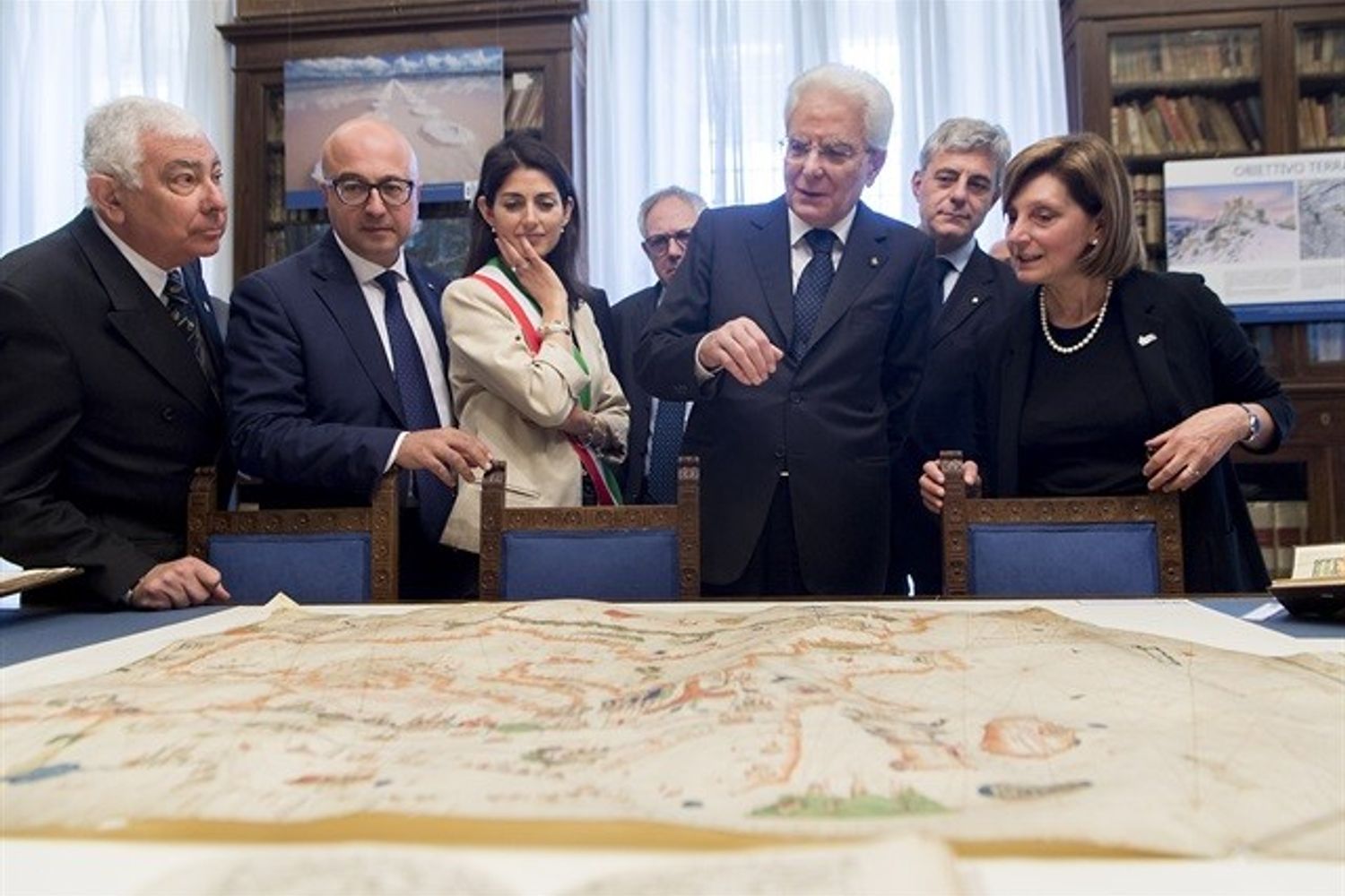 &nbsp;Mattarella al 150&deg; anniversario di fondazione della Societ&agrave; Geografica Italiana (Quirinale)