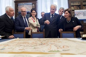 &nbsp;Mattarella al 150&deg; anniversario di fondazione della Societ&agrave; Geografica Italiana (Quirinale)