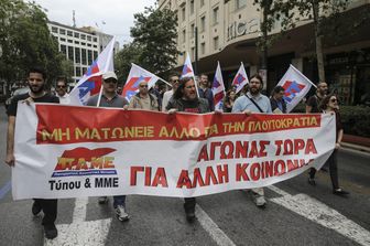 &nbsp;Grecia sciopero (afp)