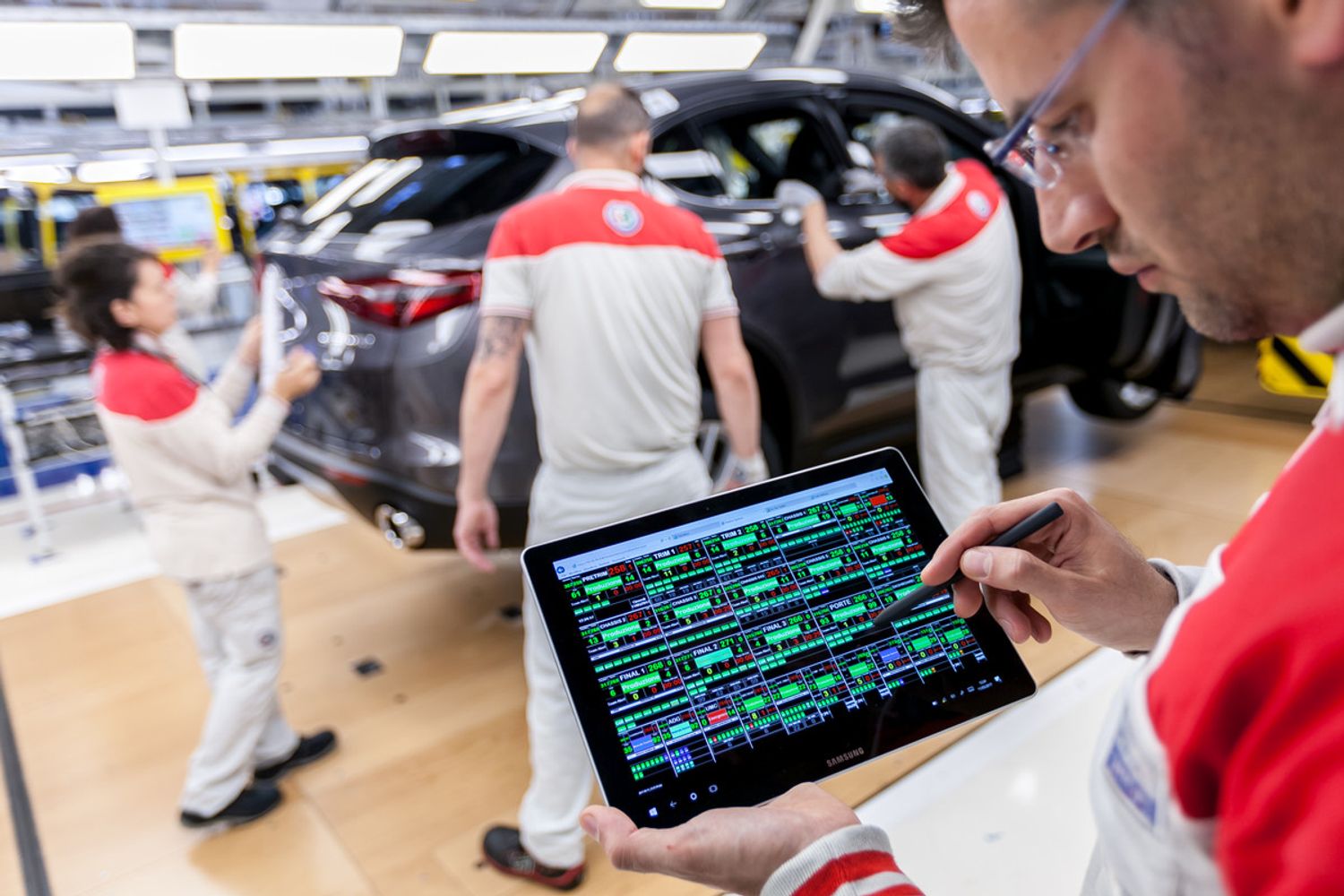 Fca Cassino, produzione Alfa Rome&nbsp;