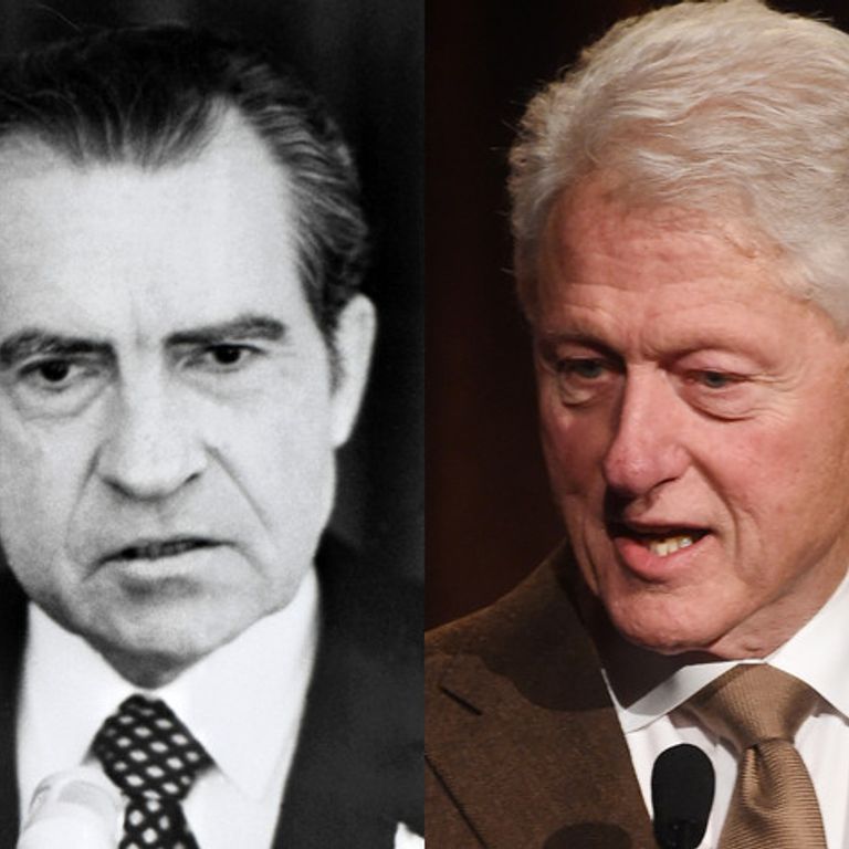 Nixon Clinton (afp)&nbsp;