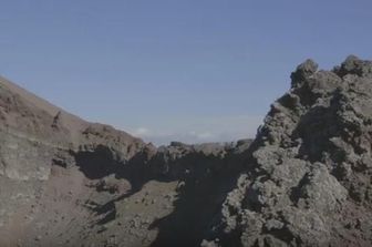 &nbsp;cratere Vesuvio (video)