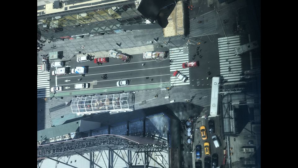 Auto piomba sulla folla: terrore a Times Square (Afp)&nbsp;
