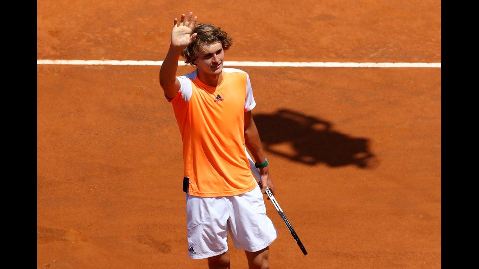 Alexander Zverev . WTA Open Internazionali BNL D'Italia al Foro Italico, Roma (Afp)&nbsp;