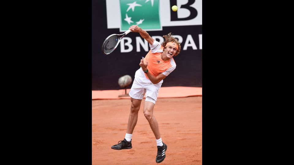 Alexander Zverev&nbsp;. WTA Open Internazionali BNL D'Italia al Foro Italico, Roma (Afp) &nbsp;