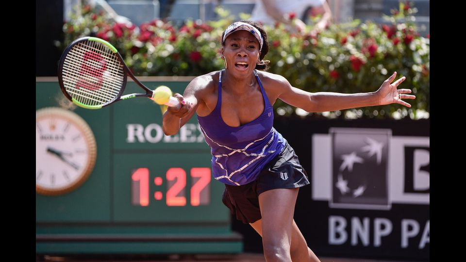 Venus Williams. WTA Open Internazionali BNL D'Italia al Foro Italico, Roma (Afp)&nbsp;