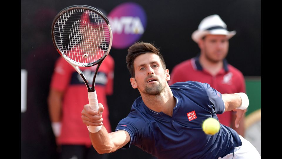 Novak Djokovic. WTA Open Internazionali BNL D'Italia al Foro Italico, Roma (Afp)&nbsp;
