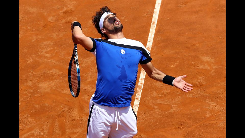 Fabio Fognini. WTA Open Internazionali BNL D'Italia al Foro Italico, Roma (Afp) &nbsp;