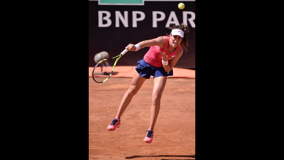 &nbsp;Johanna Konta. WTA Open Internazionali BNL D'Italia al Foro Italico, Roma (Afp)&nbsp;
