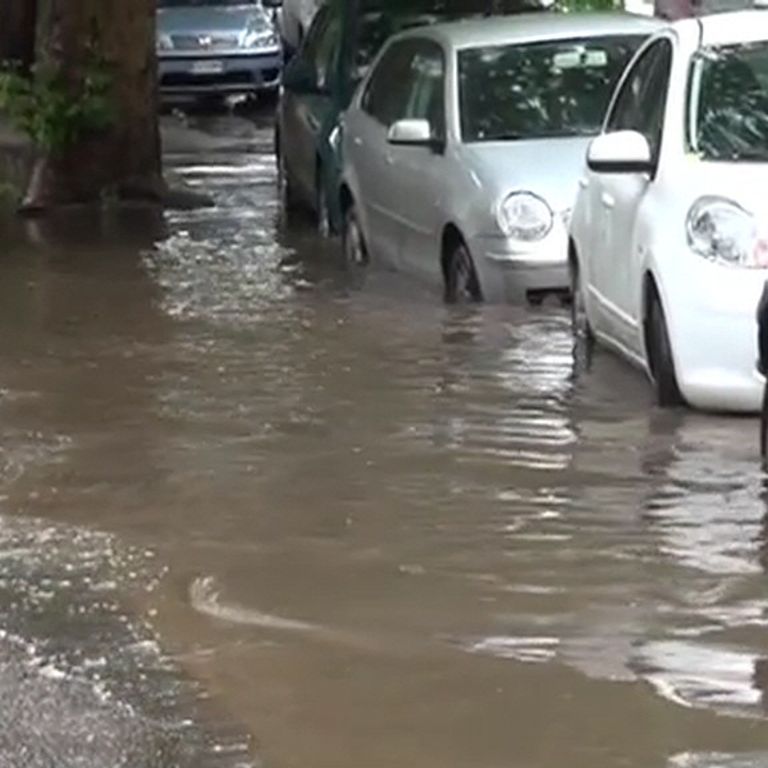 &nbsp;Maltempo Roma allagamenti