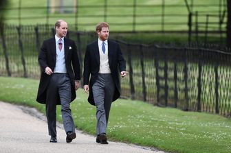 Il principe Harry e il principe William William (Afp)&nbsp;