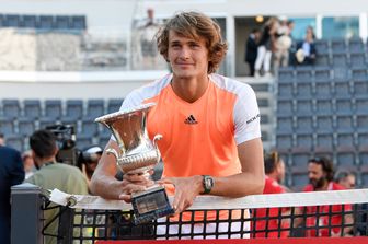 Alexander Zverev vince gli Internazionali BNL d'Italia 2017, 21 Maggio 2017 Roma &nbsp;