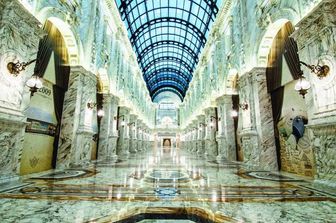 &nbsp;Doha - centro commerciale Al Hazm - riproduzione Galleria V.Emanuele II (Ambasciata Doha)