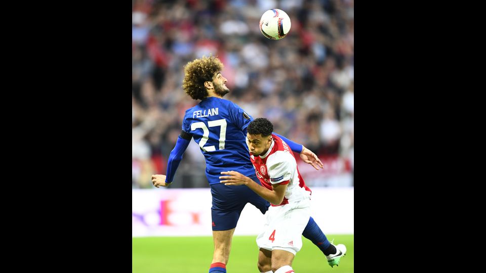 &nbsp; UEFA Europa League, Ajax Amsterdam contro Manchester United (Afp)