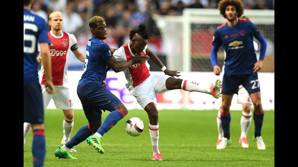 &nbsp; UEFA Europa League, Ajax Amsterdam contro Manchester United (Afp)