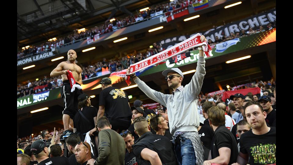 &nbsp; UEFA Europa League, Ajax Amsterdam contro Manchester United (Afp)