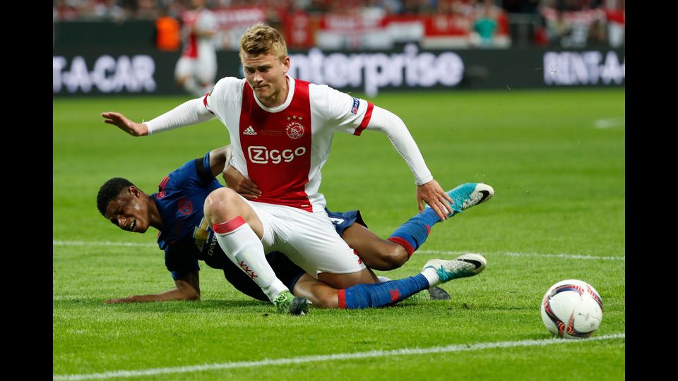 &nbsp; UEFA Europa League, Ajax Amsterdam contro Manchester United (Afp)
