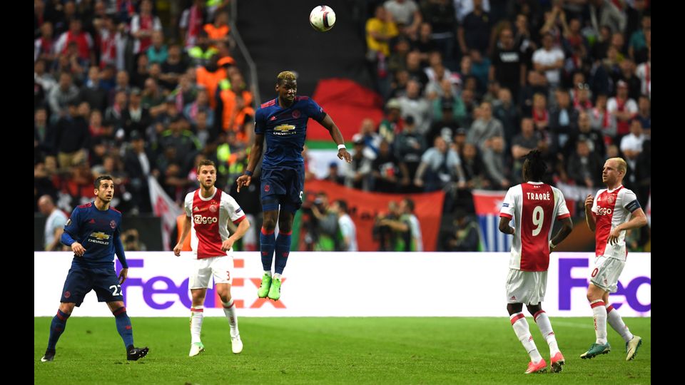 &nbsp; UEFA Europa League, Ajax Amsterdam contro Manchester United (Afp)