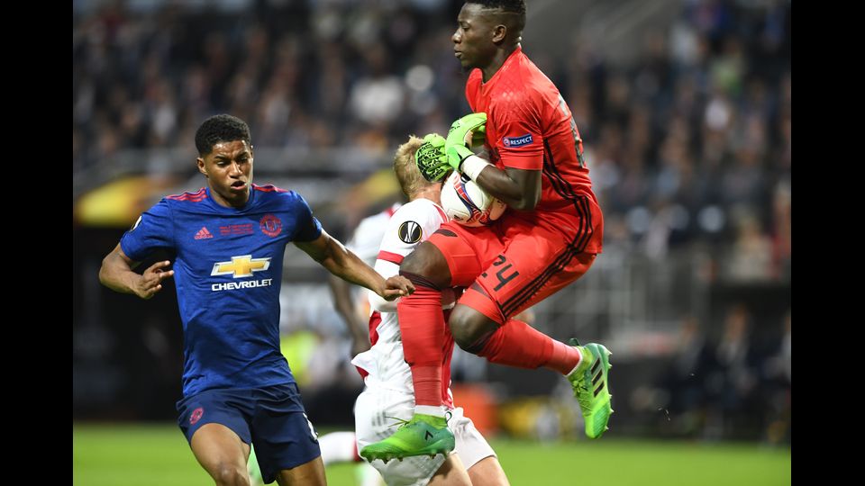 &nbsp;UEFA Europa League, Ajax Amsterdam contro Manchester United (Afp)