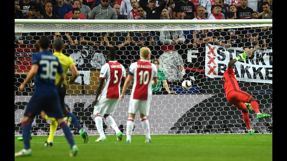 &nbsp; UEFA Europa League, Ajax Amsterdam contro Manchester United (Afp)