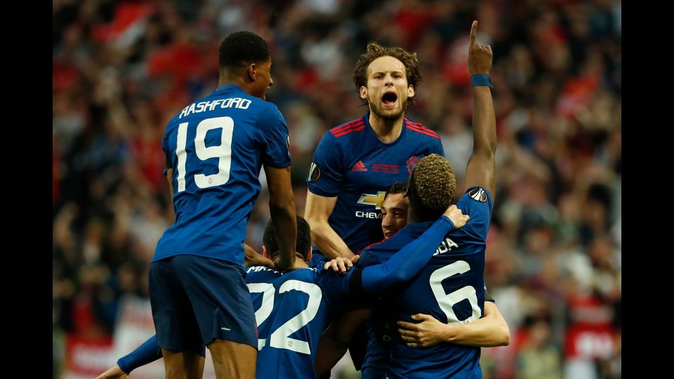 &nbsp; UEFA Europa League, Ajax Amsterdam contro Manchester United (Afp)