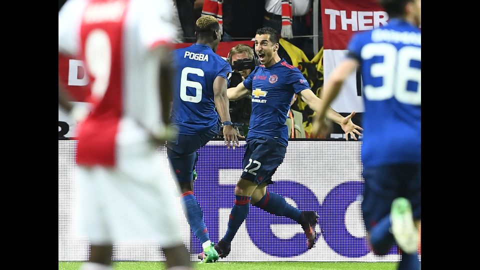 &nbsp;UEFA Europa League, Ajax Amsterdam contro Manchester United (Afp)
