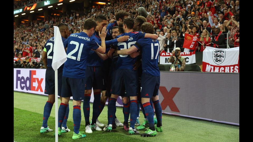 &nbsp; UEFA Europa League, Ajax Amsterdam contro Manchester United (Afp)