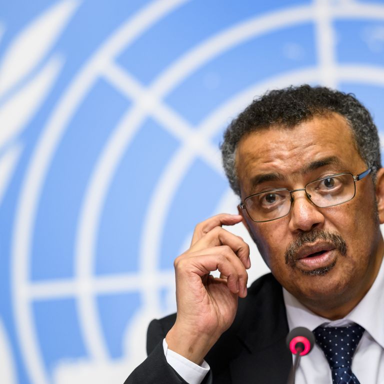 Tedros Adhanom Ghebreyesus, direttore generale dell'Organizzazione Mondiale della Sanità (OMS)