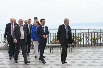 &nbsp;I leader del G7 (Afp)