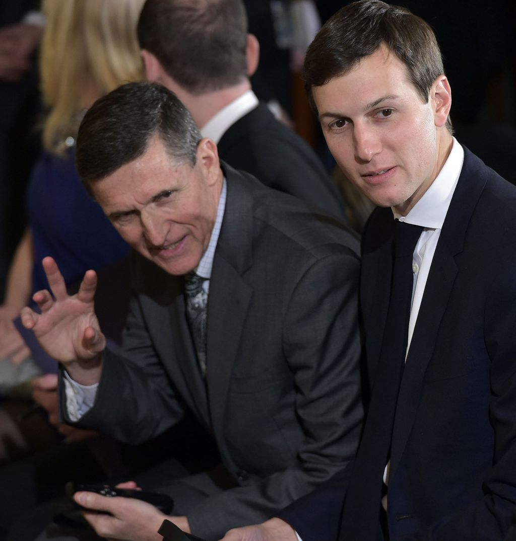 &nbsp;Michael Flynn e Jared Kushner