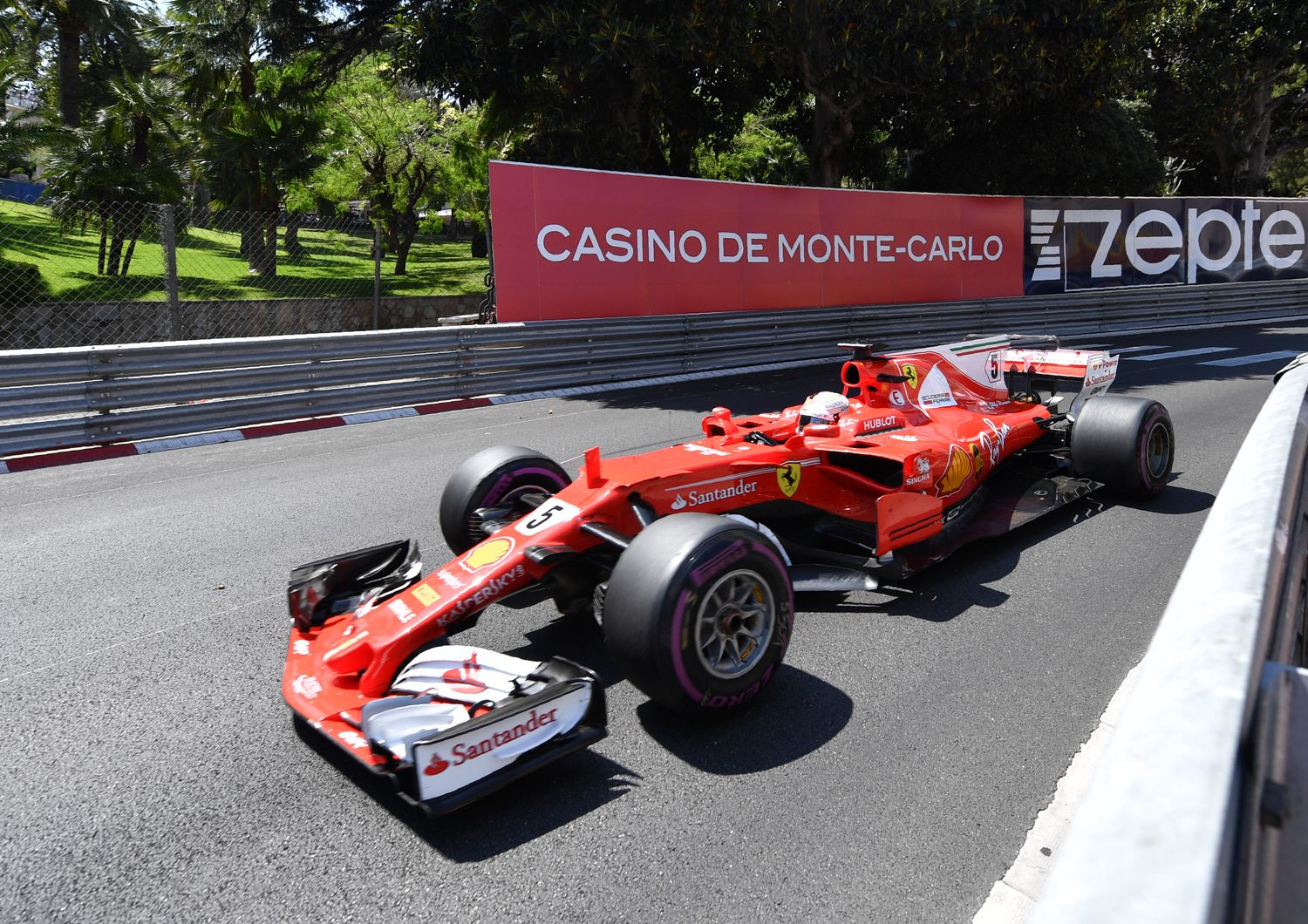 &nbsp;F1 Montecarlo Vettel (Afp)