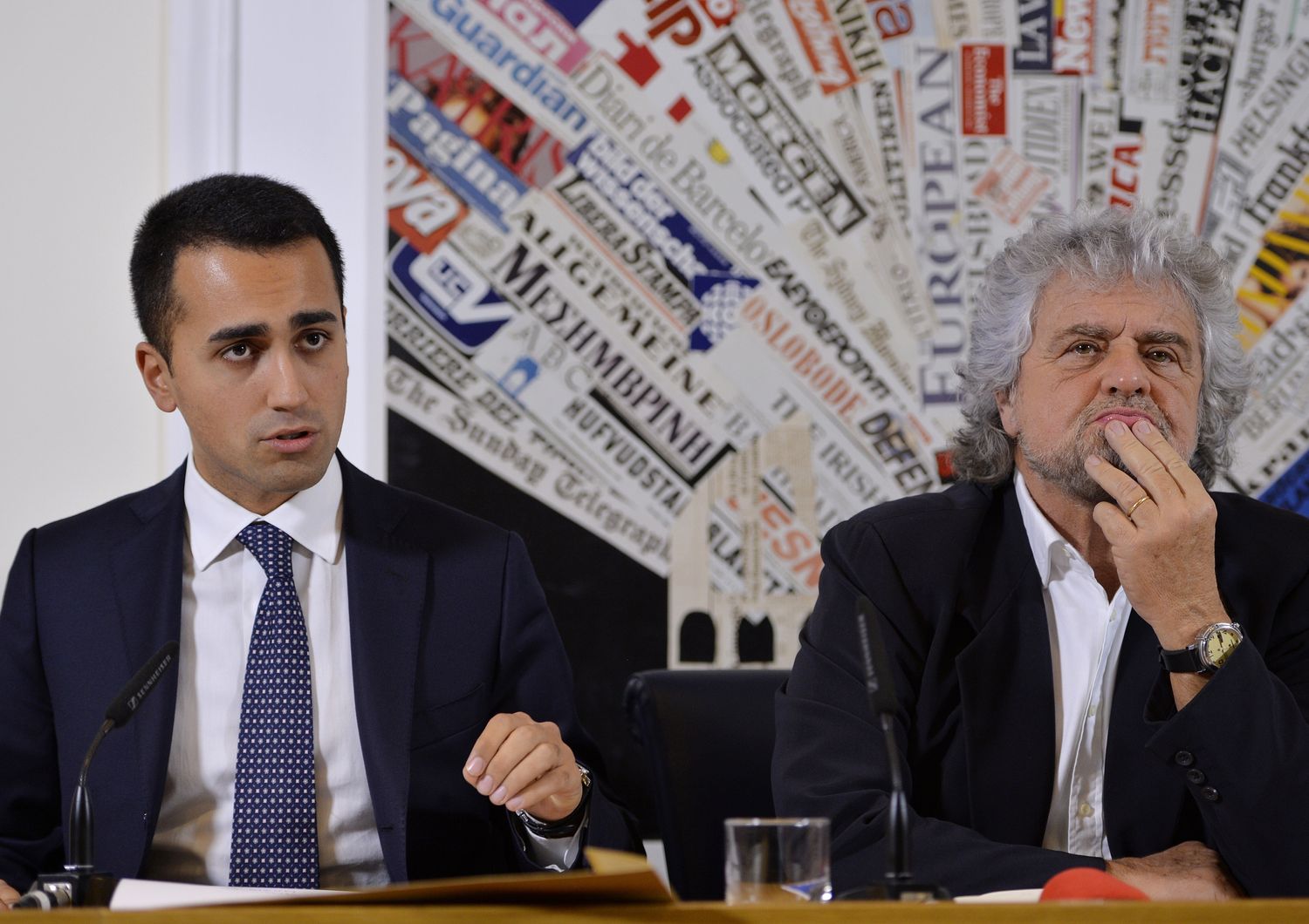 &nbsp;Luigi Di Maio e Beppe Grillo