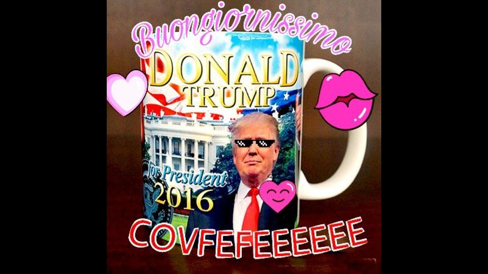 Cosa significher&agrave; la parola che ha reso sghembo il tweet di Donald Trump non lo sa nessuno. Ma intanto il social network &egrave; inondato da interpretazioni pi&ugrave; o meno maliziose del &quot;cosa avr&agrave; voluto dire?&quot;