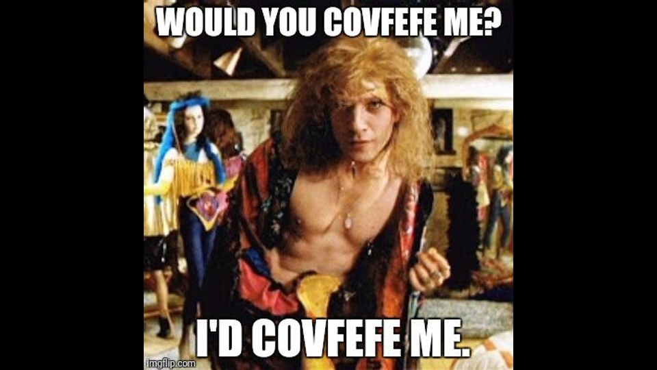 Cosa significher&agrave; la parola che ha reso sghembo il tweet di Donald Trump non lo sa nessuno. Ma intanto il social network &egrave; inondato da interpretazioni pi&ugrave; o meno maliziose del &quot;cosa avr&agrave; voluto dire?&quot;