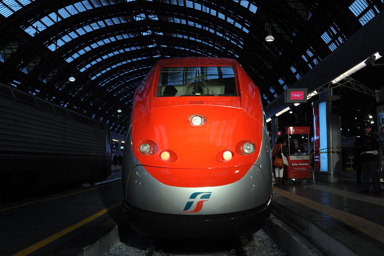 Trenitalia Freccia Rossa (Afp)