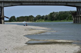 &nbsp;Siccit&agrave; fiumi Italia (Afp)
