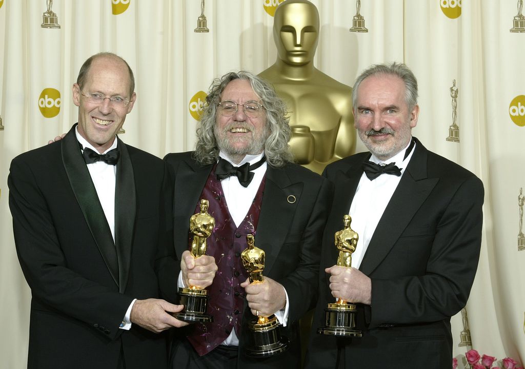 &nbsp;Il primo da destra &egrave; Alan Lee, vincitore dell'Oscar alla scenografia nel 2004 per Il Ritorno del Re