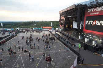 &nbsp;L'area del Rock am Ring in Germania abbandonata dopo l'allarme terrorismo