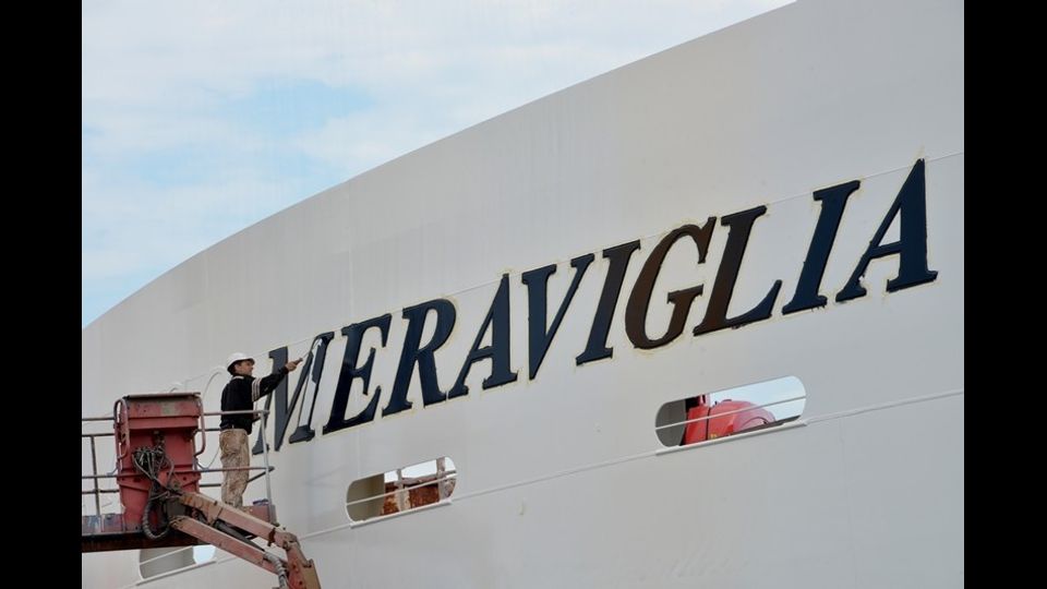 &nbsp;La Msc Meraviglia