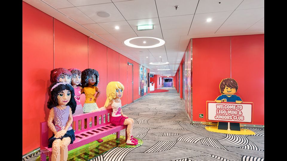 &nbsp;La zona 'Lego' per i bambini