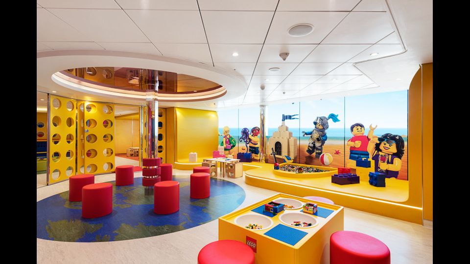 &nbsp;La zona 'Lego' per i bambini