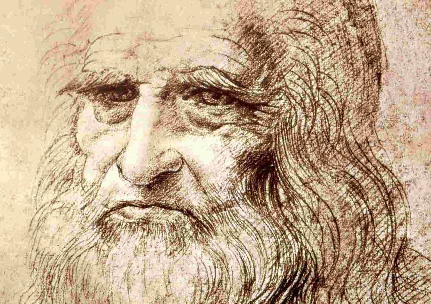 &nbsp;Autoritratto di Leonardo da Vinci