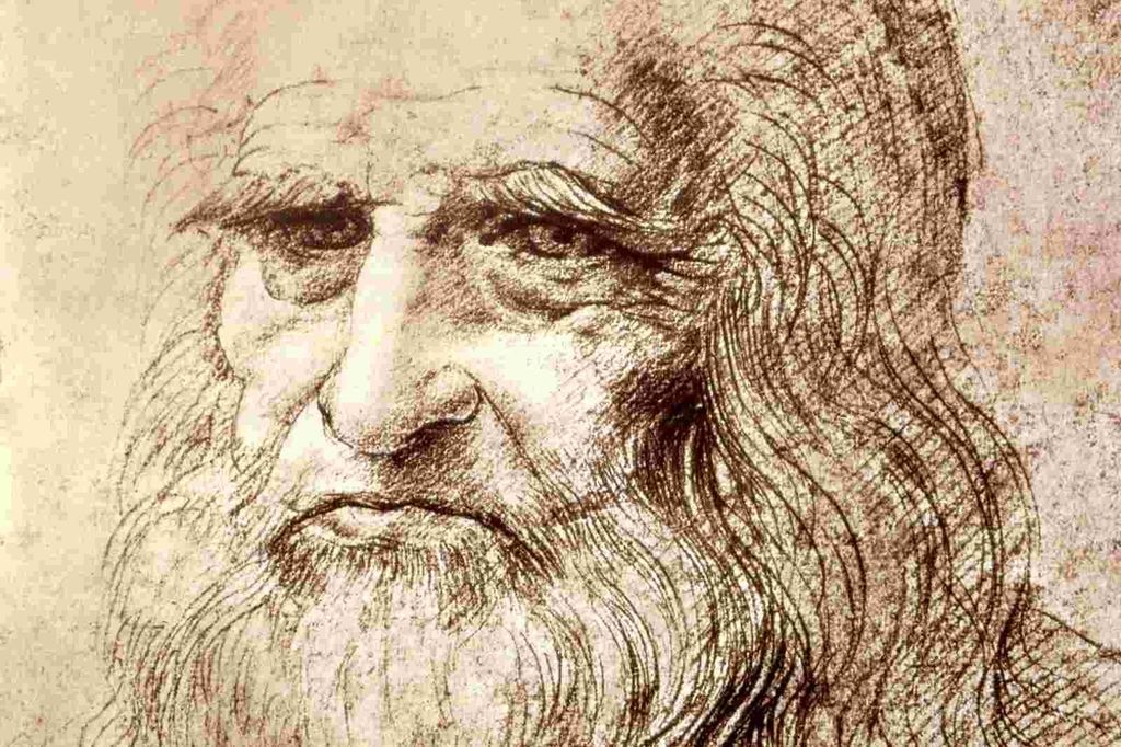 &nbsp;Autoritratto di Leonardo da Vinci