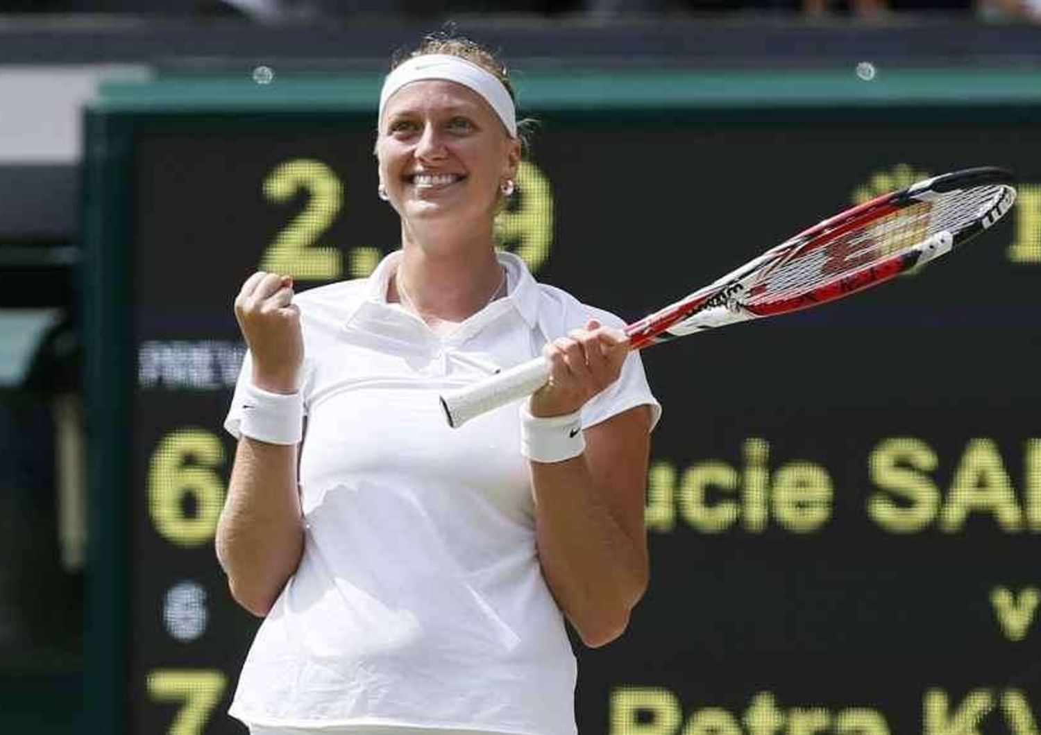 Wimbledon, Kvitova e' la prima finalista