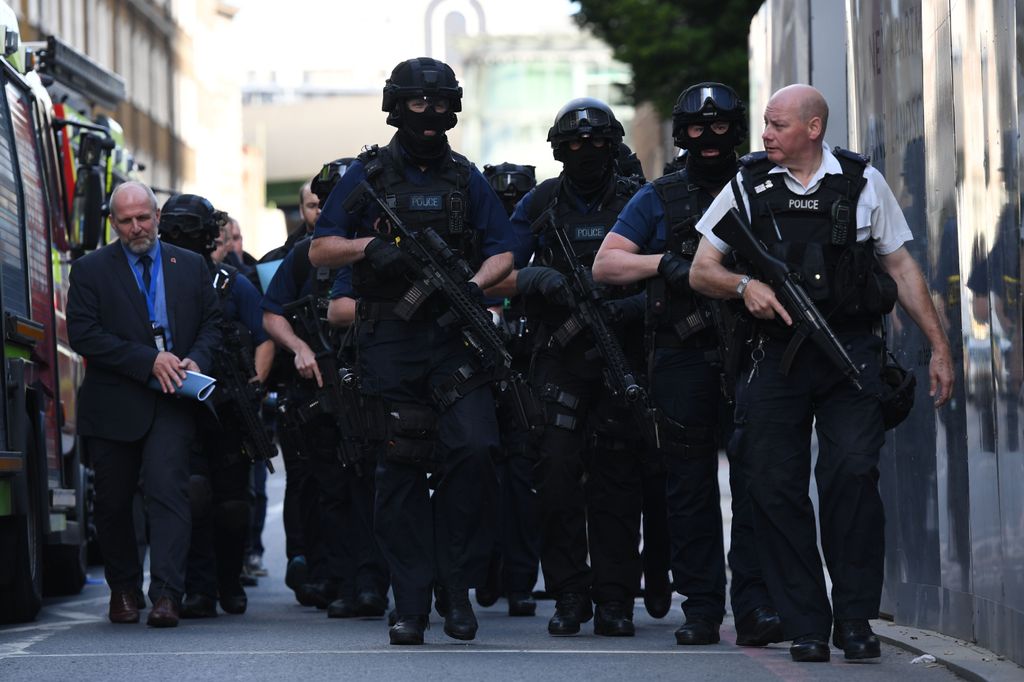 &nbsp;Polizia londinese impegnata nei blitz antiterrorismo&nbsp;